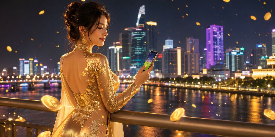 Không khí cá cược thể thao và giao dịch sôi động tại TP.HCM với trang phục áo dài truyền thống